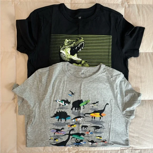 Set of 2 NWOT Gap Kids XL Tees - Picture 1 of 5